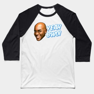 Ainsley Harriott Yea bwoi meme funny quote Baseball T-Shirt